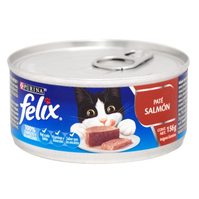 Comida Húmeda Para Gato Felix Paté Salmón